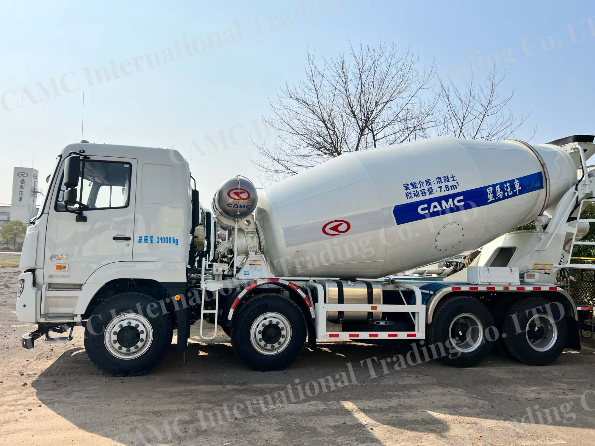 CAMC concrete mixer truck2 شاحنة خلط الخرسانة CAMC2