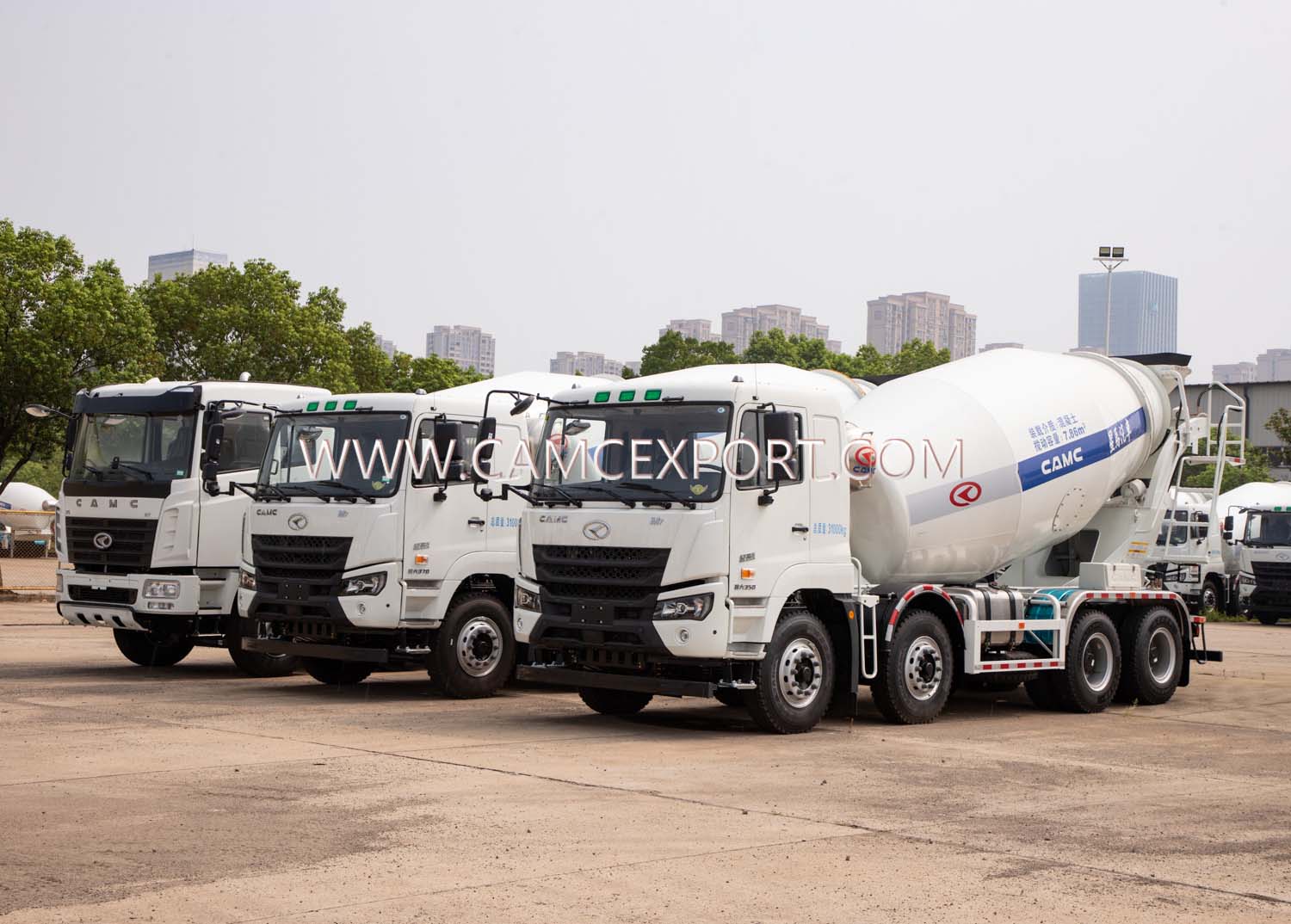 CAMC concrete mixer truck شاحنة خلاط الخرسانة CAMC