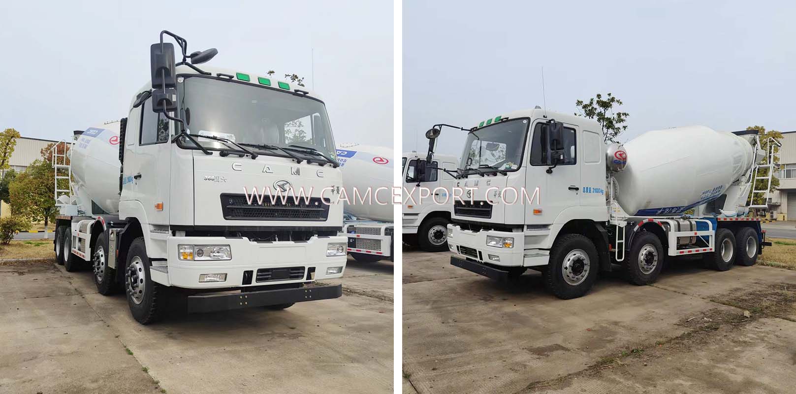 8x4Mixer Truck شاحنة خلط 8 × 4