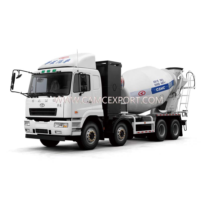 CAMC 8 × 4 electric mixer truck شاحنة خلط كهربائية CAMC 8 × 4