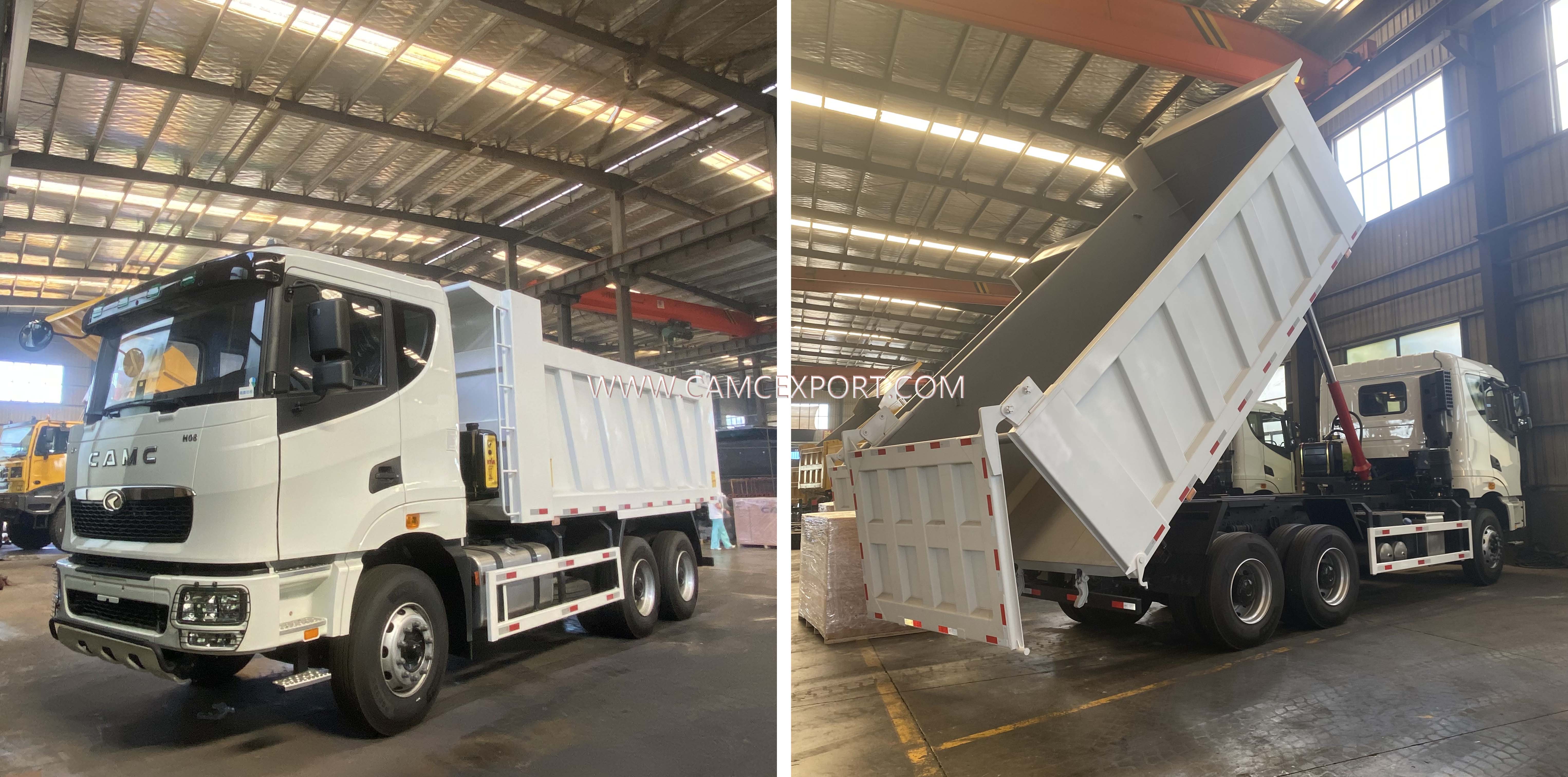 CAMC H08 6 × 4 dump truck شاحنة قلابة CAMC H08 6 × 4