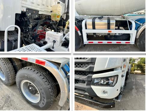 CAMC concrete mixer truck1 شاحنة خلط الخرسانة CAMC1