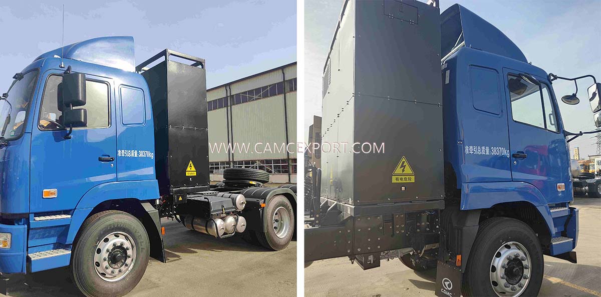 CAMC 6X4 electric tractor جرار كهربائي CAMC 6X4