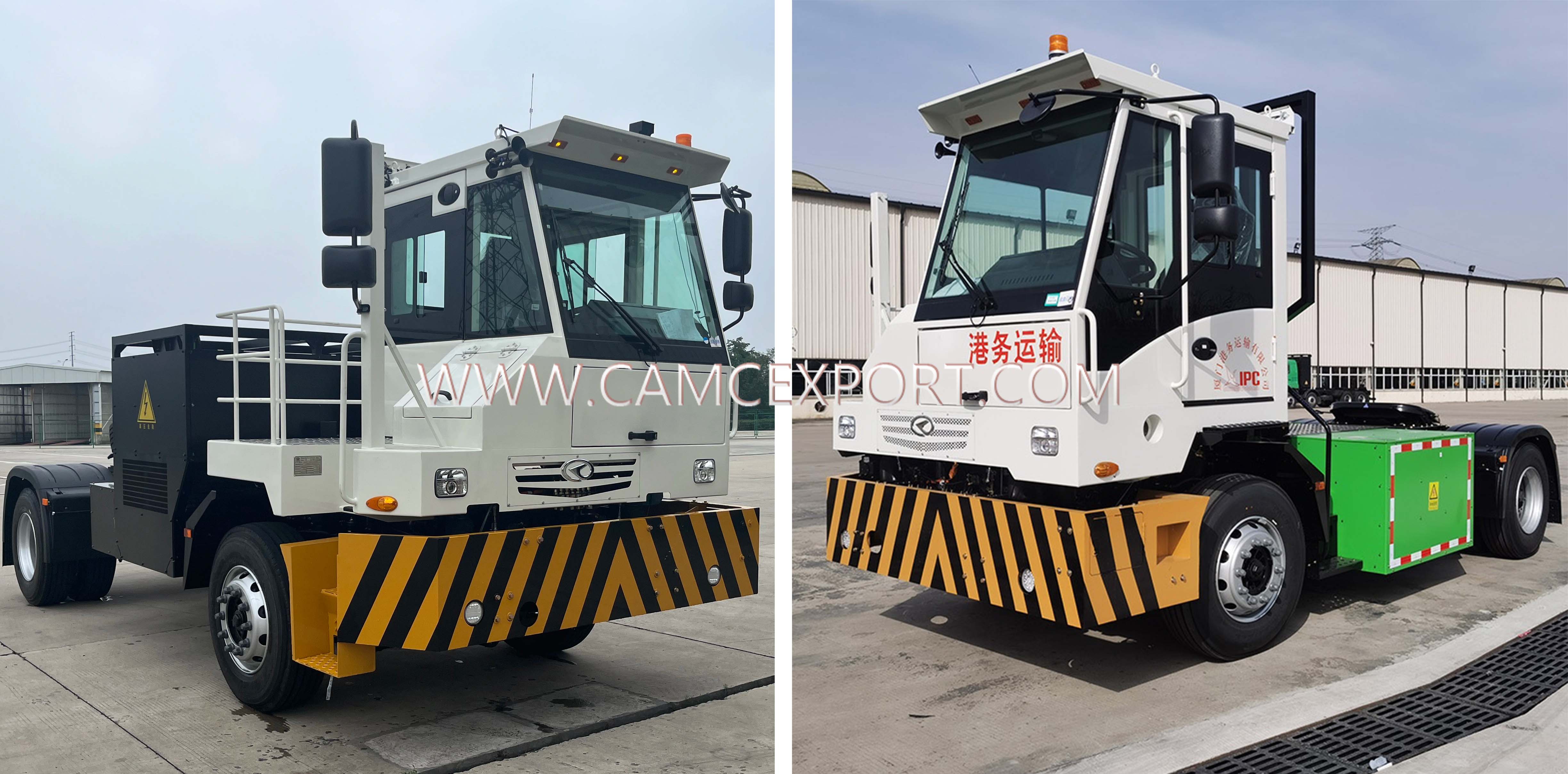 جرار قفص الاتهام الكهربائي منخفض السرعة