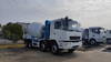 CNG 10 متر مكعب شاحنة خلط الخرسانة للطرق الريفية