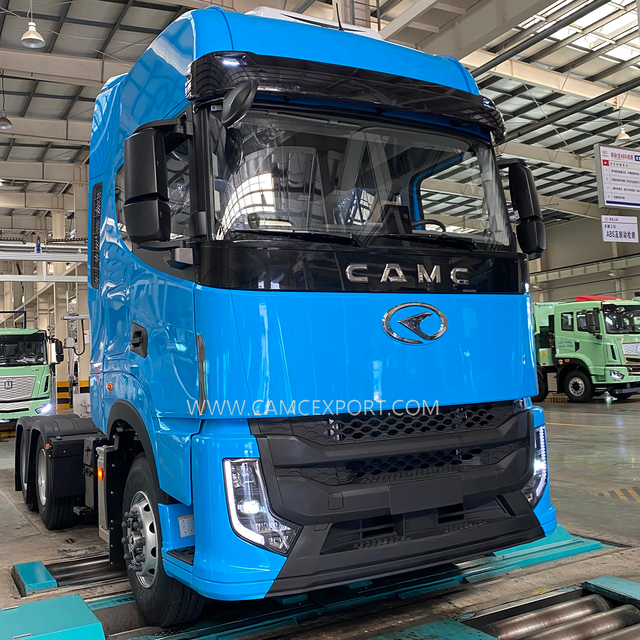 CAMC النمط الأوروبي 6X4 شاحنة ثقيلة 251-350HP 21-30T الحمولة الجديدة للنقل اللوجستي