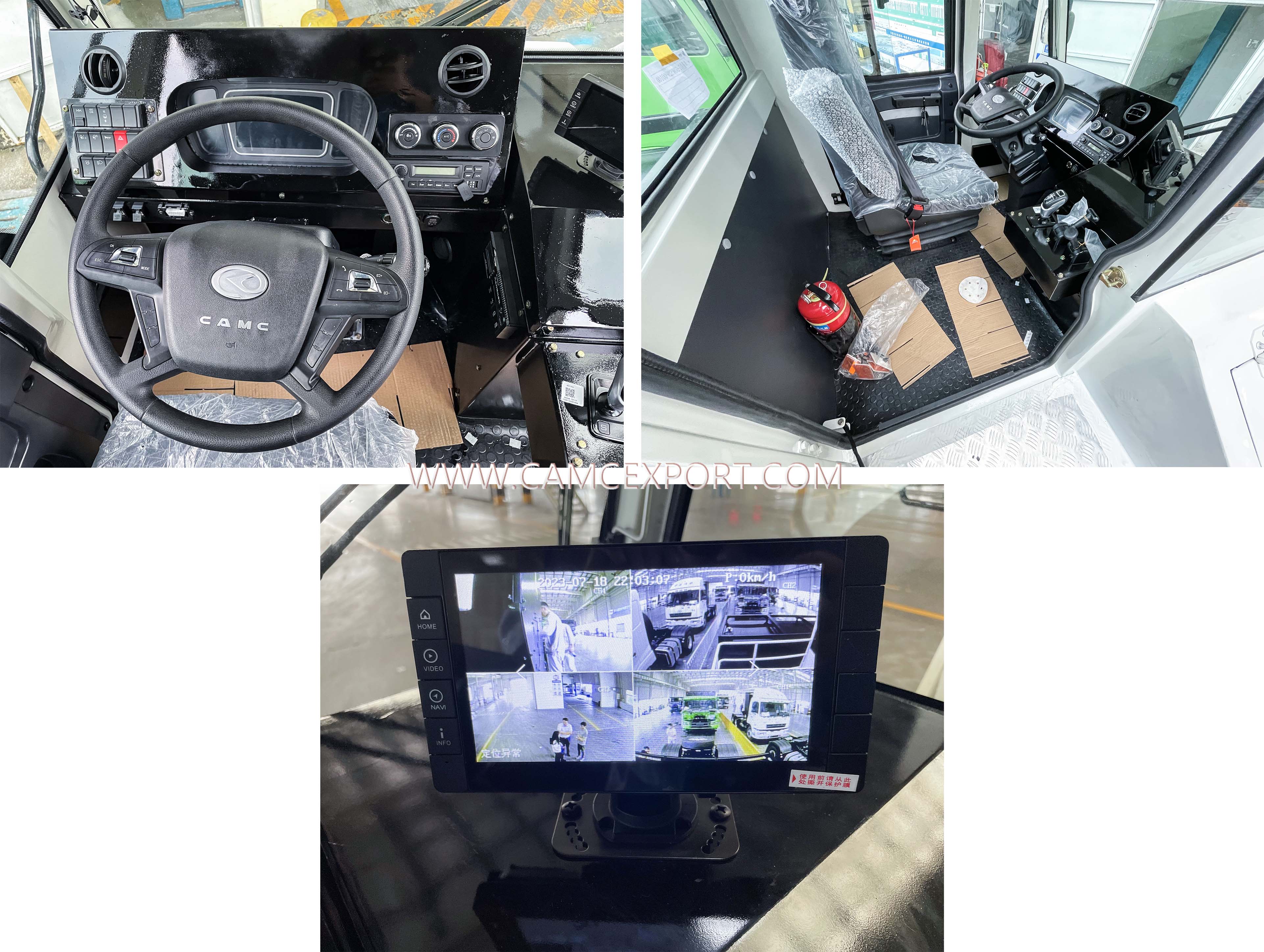 الجزء الداخلي من جرار الرصيف CAMC